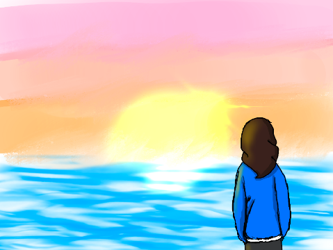 Procreate Sunset Art