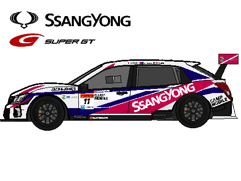 2017 SSANGYONG KORANDO GT500 (+ template)