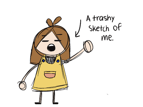 TRaShY dRAwInG. 