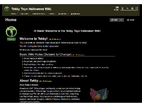 I made a Fandom wiki page