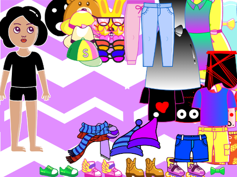 girl's dress up game!