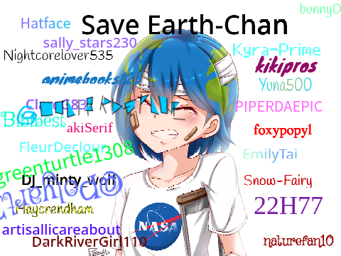 sign to save the earth-chan-->remix remix remix remix remix remix remix