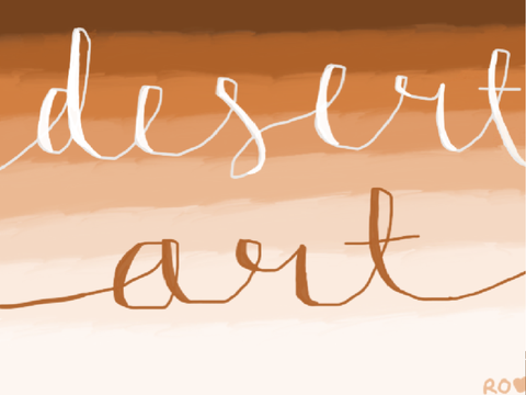 ♡︎ desert art! ˎˊ-