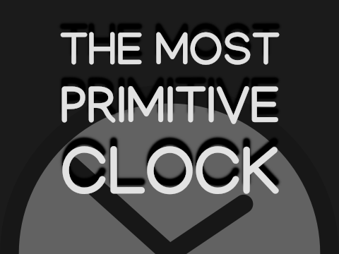 Primitive clock