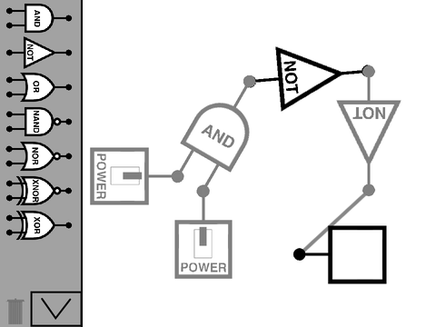 Gates 2 (Logic gate simulator)