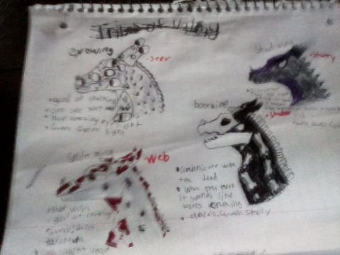 weird tribes I drew