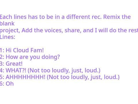Plz remix, write on paper, add your voice, and I will do the rest! remix-2