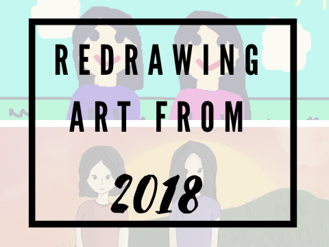 redrawing art from 2 years ago ( & speeddraw! )