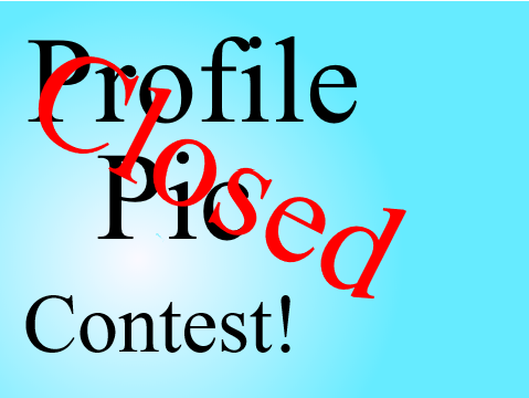 profile pic contest! (closed)