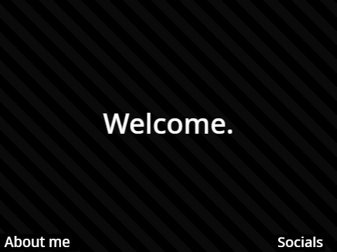 Welcome.