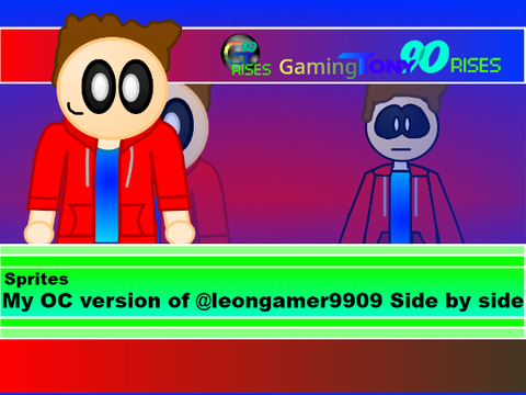 My OC version of @leongamer9909 Side by side
