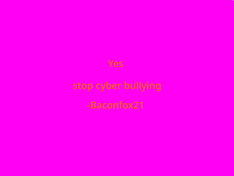 STOP BULLYING 