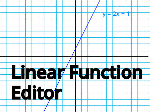 Linear Function Editor (y = kx + b) v1.0