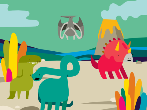 dinosaur party!