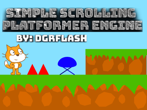 Simple Scrolling Platformer Engine