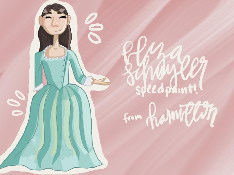 eliza schuyler (speedpaint!)