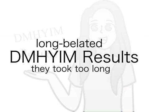 ★ DMHYIM results (v belated)