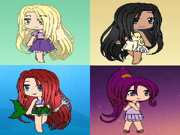 Disney Gacha Collab Pt1