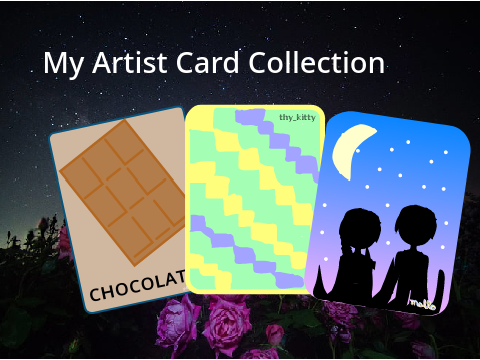 My Artist Cards Collection