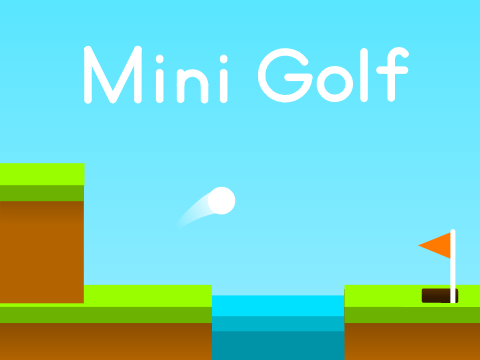 Mini Golf / ミニゴルフ   ◆ 2D Golf game ◆ 　　　　　　#games