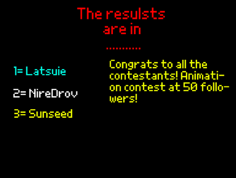 20 follower platformer contest RESULSTS