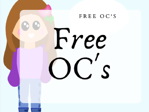 Free OC's