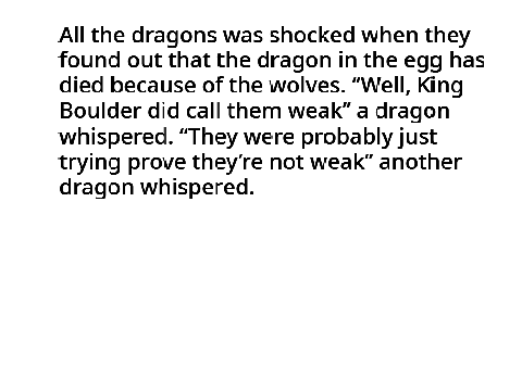 Wolves and Dragons - Chapter 1