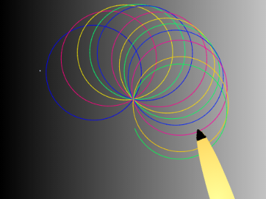 artwork / circle drawing