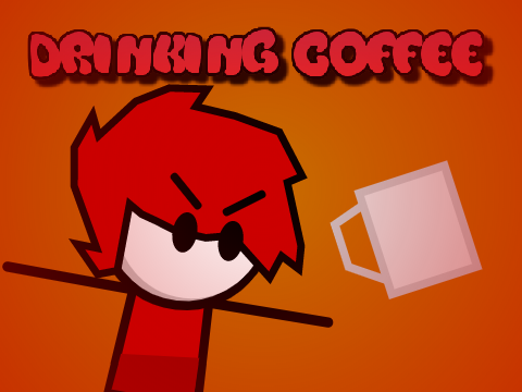 Drinking Coffee