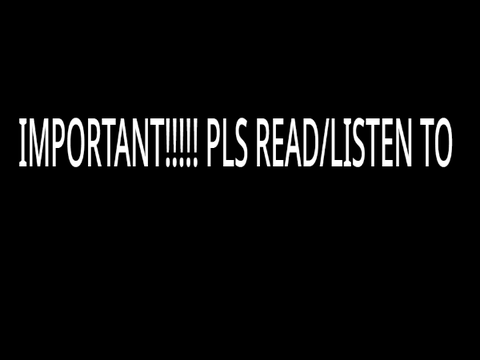 IMPORTANT, PLS READ/LISTEN remix