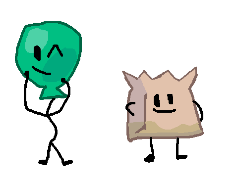 Barf Bag and Balloony art