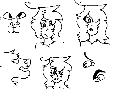 (ART DUMP?) literally just a dump of hooman hedge hots and other random things