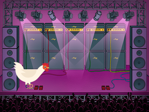 The dance hen