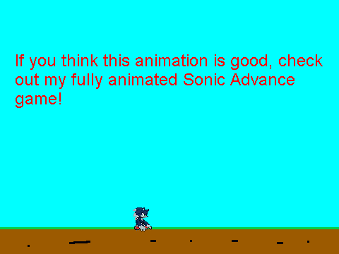 Sonic Platformer with animation