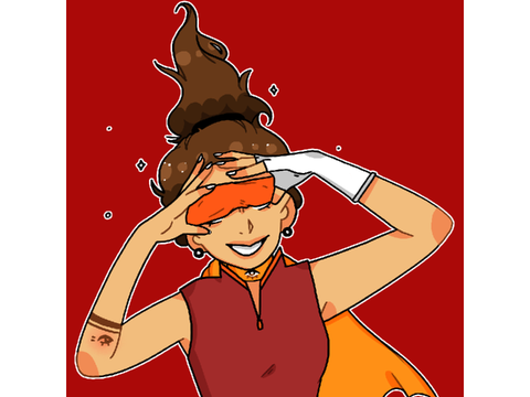 hey hey I made a character