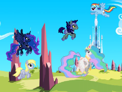 My Little Pony Pegasus Flyers remix