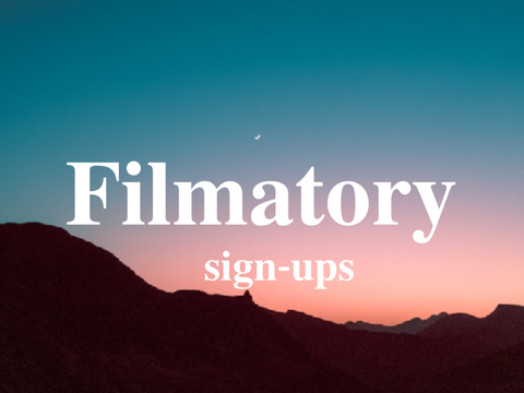 Writer’s Filmatory Application 