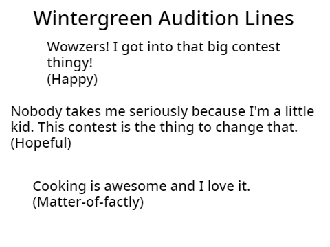  [OPEN] The Junior Chef Cook-off: Audition