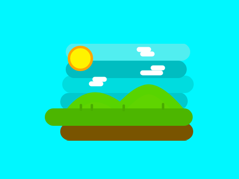 my first flat art!!!