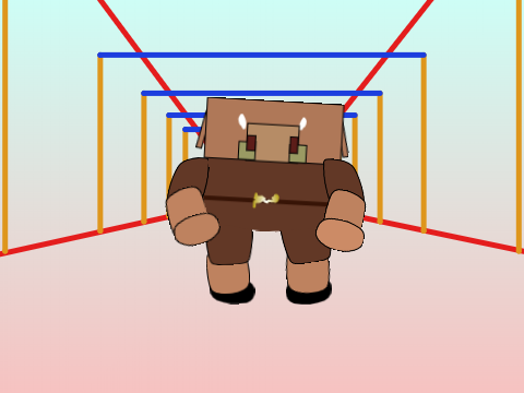 W I D E Piglin Walking