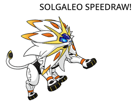 Solgaleo Speedraw! (127 followers special!)