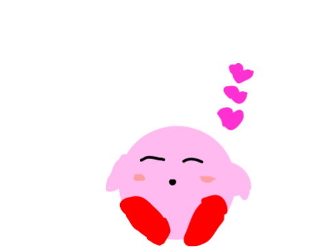 Kirby sleeping