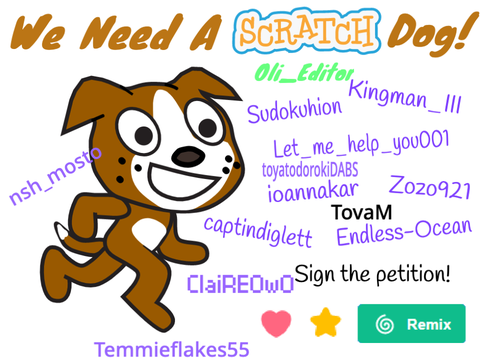 Petition to add a Scratch Dog! remix remix remix remix remix remix