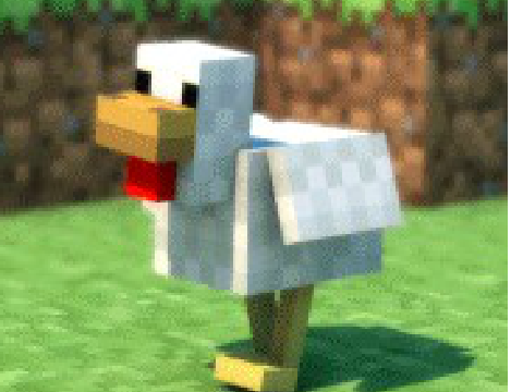 Add your face on the funny chicken