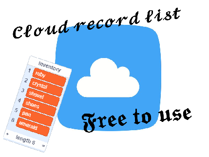 Cloud record list  |  Free to use