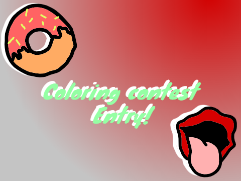 Coloring contest! My Entry!
