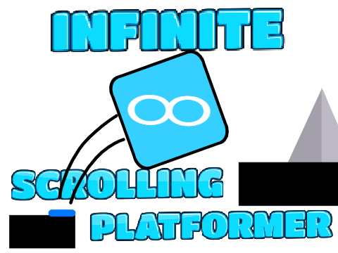 Infinite Scrolling Platformer Generator || #games #all