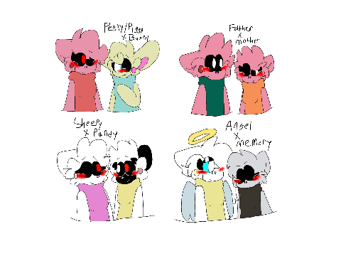 Penny x Bunny ? YES ;-; perfect everyone q-p