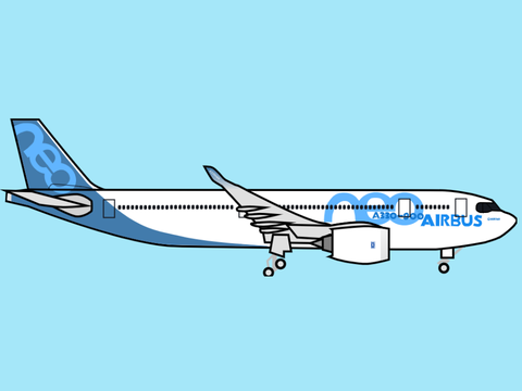 A330-900neo in the Airbus livery