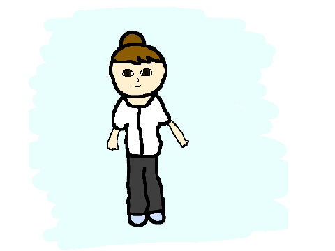 How Scary Is This Drawing That I Did For School? xD
